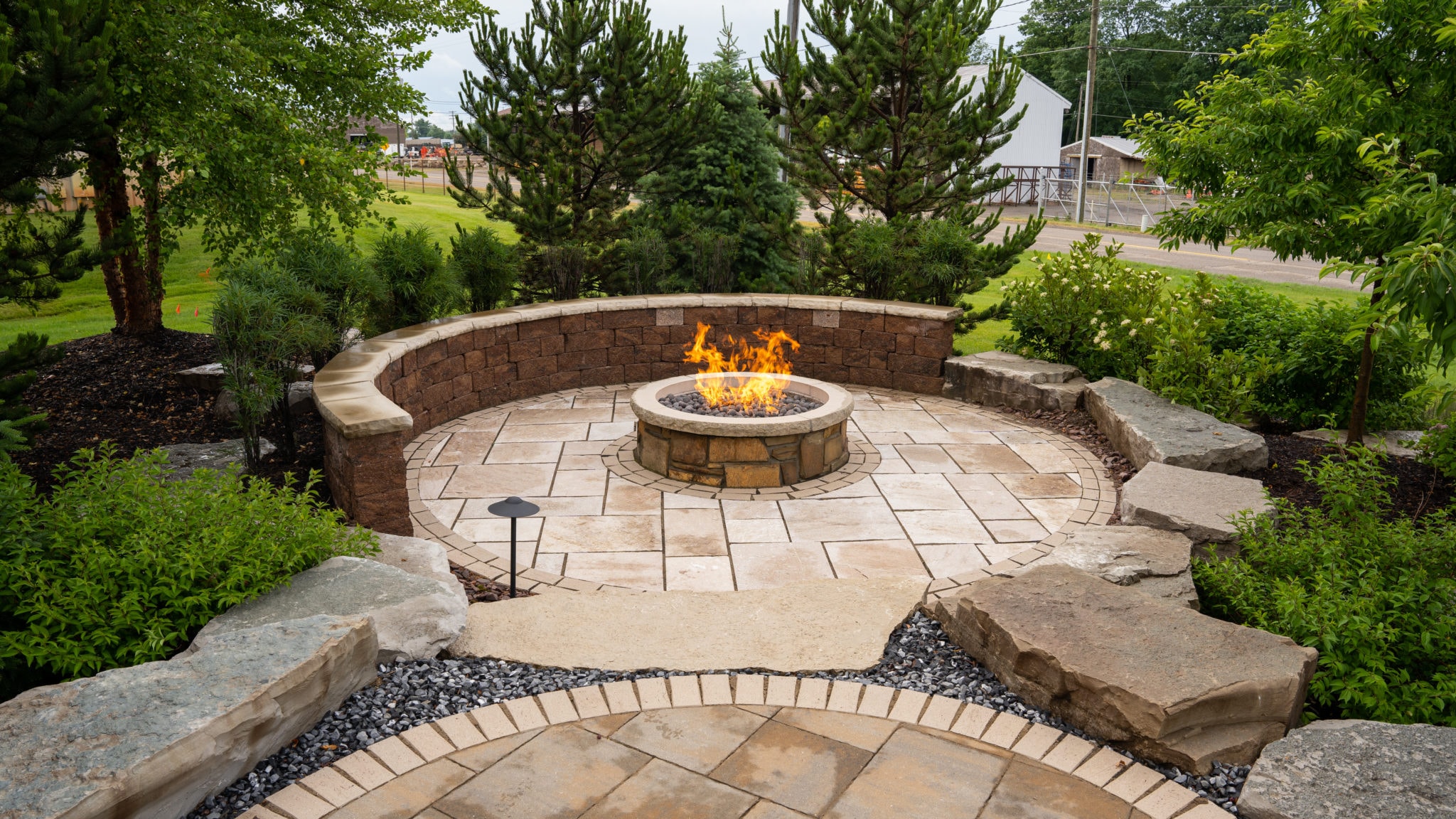 Hardscaping in Goshen project 1