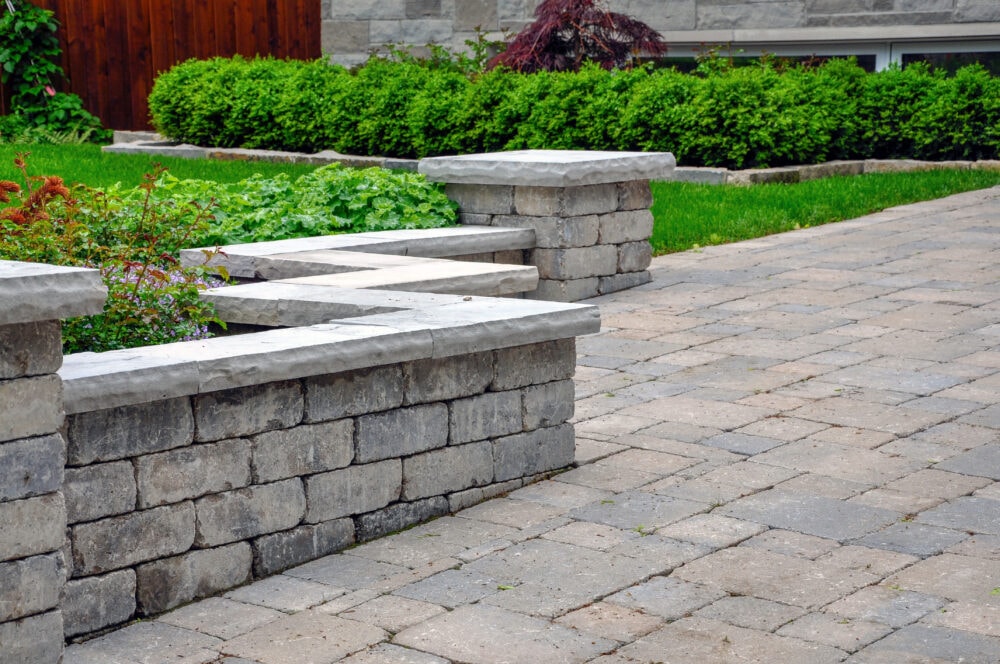 Hardscaping in Goshen project 5