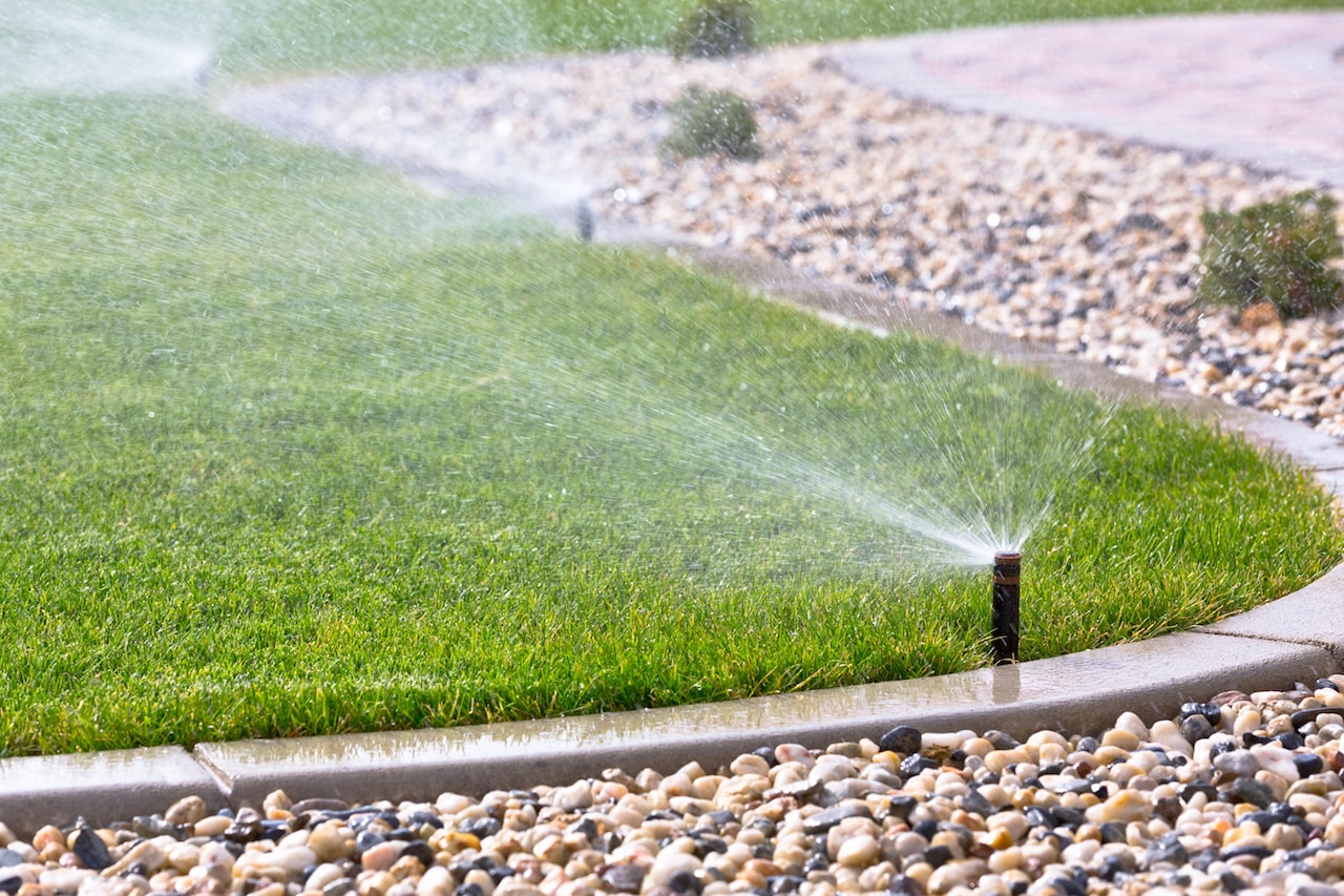 Irrigation System Installation in Roseland project 2