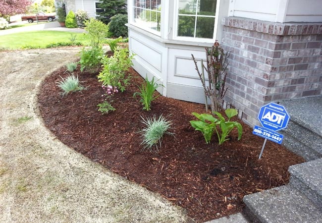 Mulch Installation in Elkhart project 3
