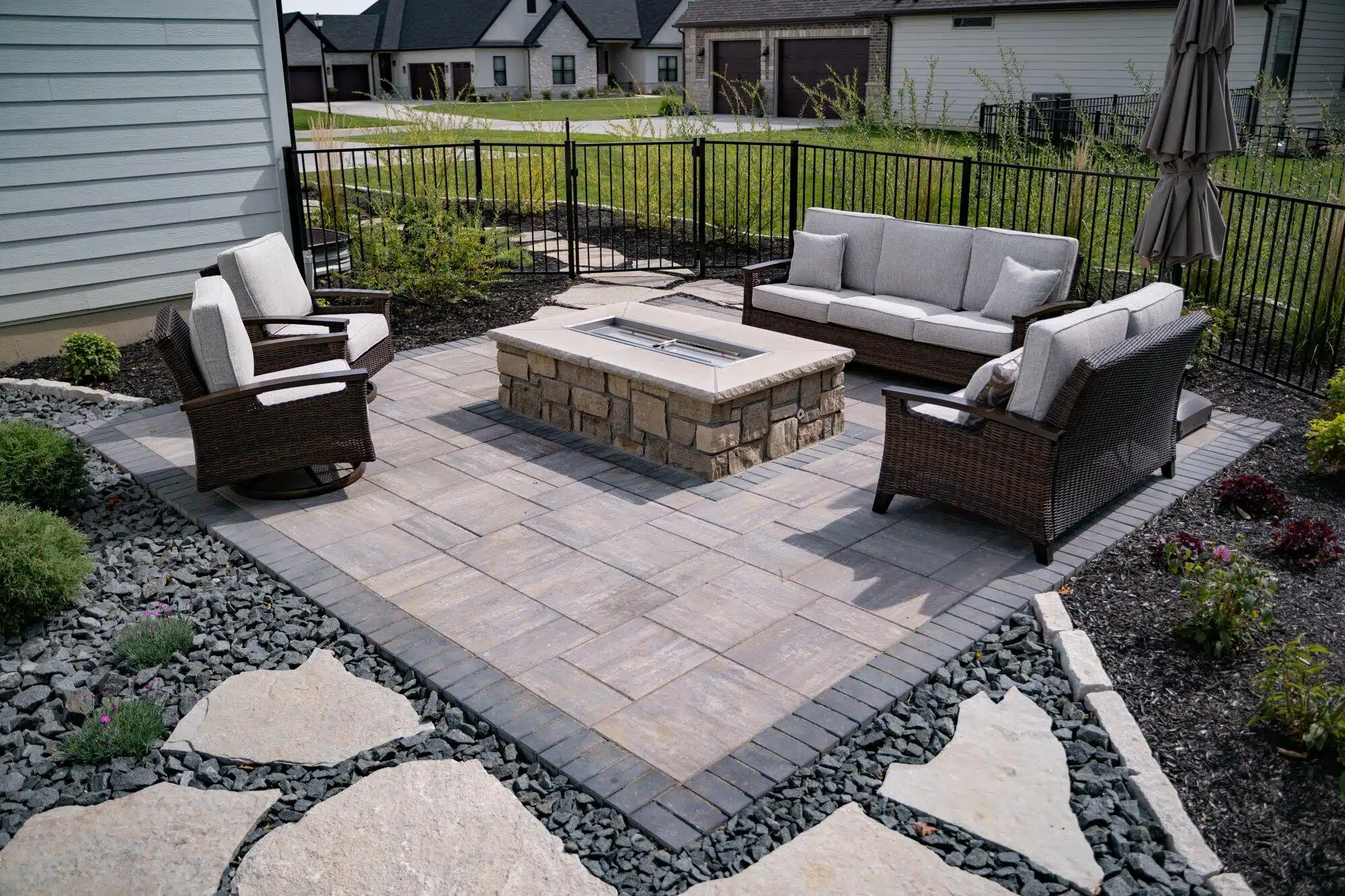 Patio Installation in Roseland project 3