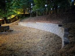 Retaining Wall Installation in Granger project 3